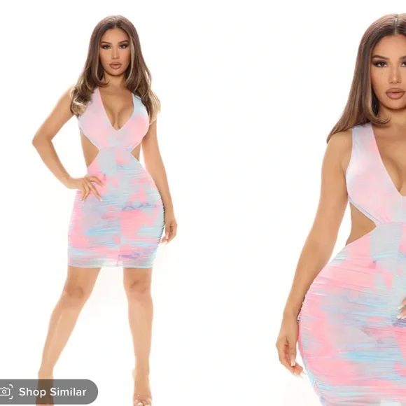Fashion Nova | Dresses | Pink And Blue Tie Dye Dress Backless And Lightweight Perfect For Summer | Poshmark Fashion Nova | Dresses | Pink And Blue Tie Dye Dress Backless And Lightweight Perfect For Summer | Poshmark